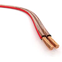 KabelDirekt – 15m Cable de Altavoces (2x2-5mm² Cable de Altavoz HiFi- Made in Germany- de Cobre Puro- con indicación de…